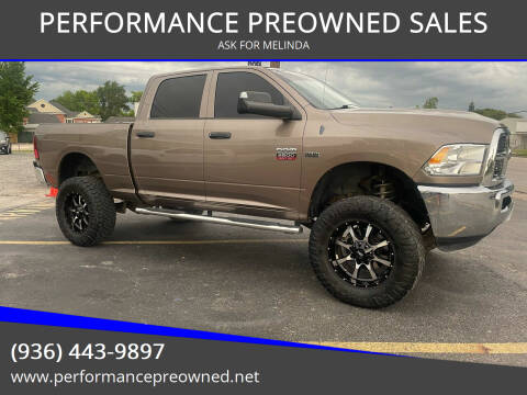 2010 Dodge Ram 2500 for sale at PERFORMANCE PREOWNED SALES in Conroe TX