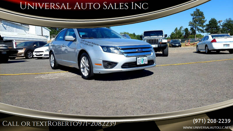 2012 Ford Fusion for sale at Universal Auto Sales Inc in Salem OR