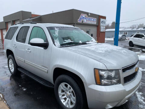 2011 Chevrolet Tahoe for sale at AMERICAN AUTO SALES AND SERVICE in Marshfield WI