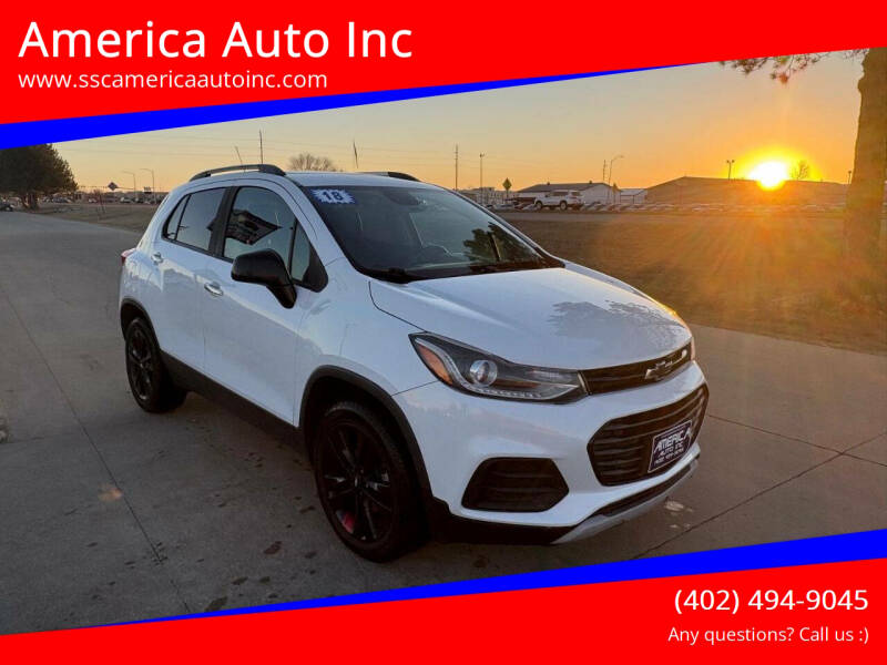 2018 Chevrolet Trax for sale at America Auto Inc in South Sioux City NE