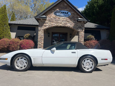 1992 Chevrolet Corvette for sale at Hoyle Auto Sales in Taylorsville NC