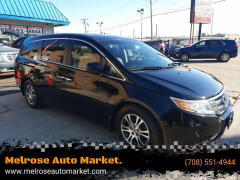 2012 Honda Odyssey for sale at Melrose Auto Market. in Melrose Park IL