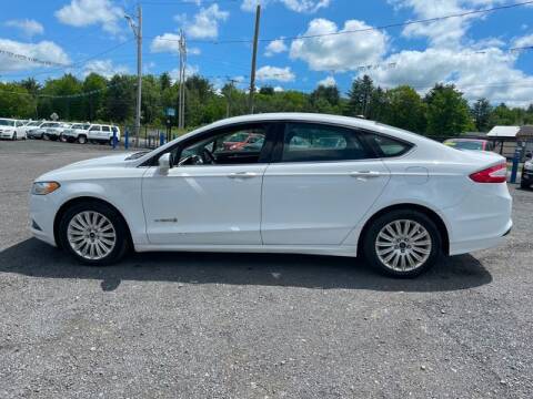 2013 Ford Fusion Hybrid for sale at Upstate Auto Sales Inc. in Pittstown NY