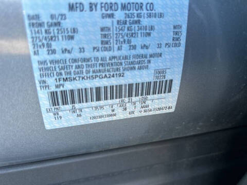 2023 Ford Explorer ST-Line