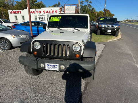 2008 Jeep Wrangler Unlimited for sale at Isner's Auto Sales Inc in Dundalk MD