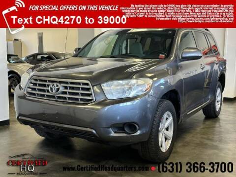 2010 Toyota Highlander for sale at CERTIFIED HEADQUARTERS in Saint James NY