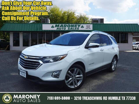 2019 Chevrolet Equinox for sale at Maroney Auto Sales in Humble TX