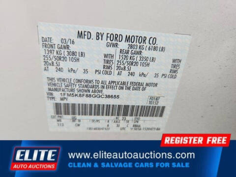 2016 Ford Explorer Limited