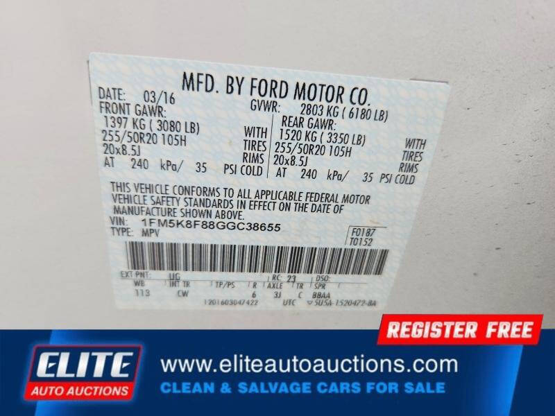 2016 Ford Explorer Limited