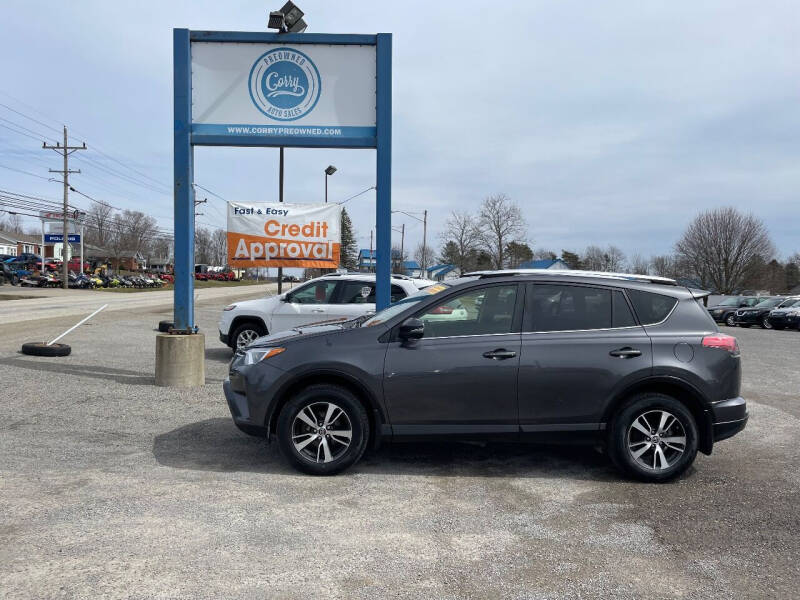 2016 Toyota RAV4 for sale at Corry Pre Owned Auto Sales in Corry PA