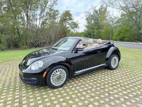 2013 Volkswagen Beetle Convertible for sale at Americarsusa in Hollywood FL