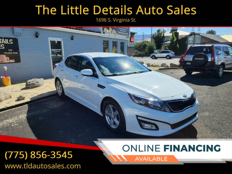 2014 Kia Optima for sale at The Little Details Auto Sales in Reno NV