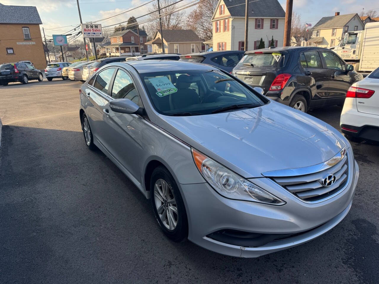 2014 Hyundai SONATA for sale at B N M Auto Sales Inc in New Castle, PA