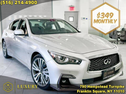 2020 Infiniti Q50 for sale at LUXURY MOTOR CLUB in Franklin Square NY