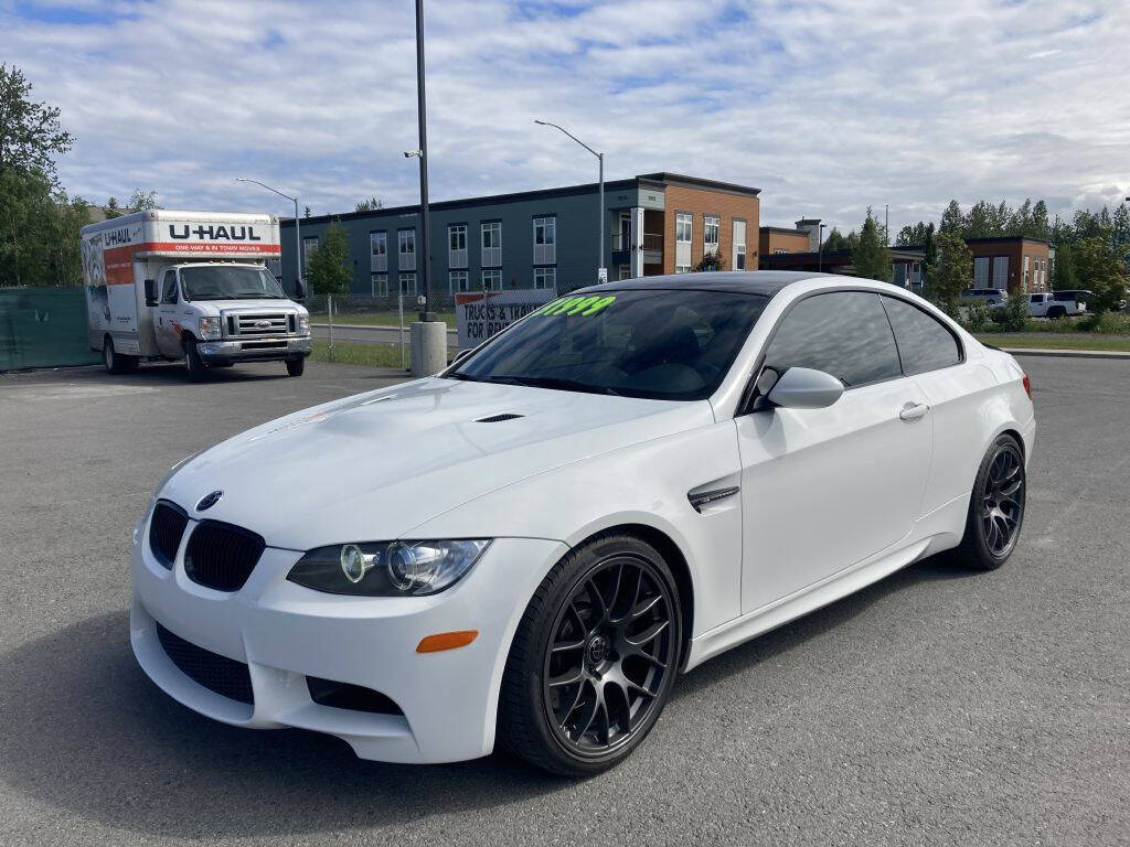 White 2012 BMW M3 Base 2dr Coupe 1