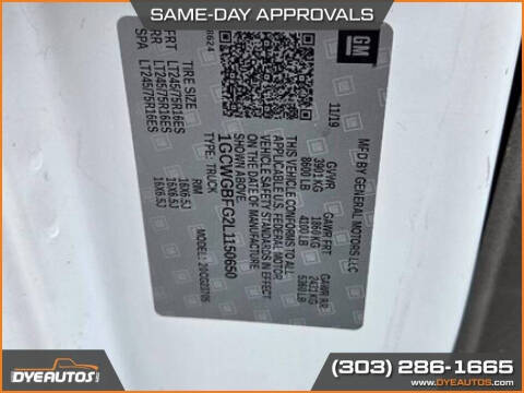 2020 Chevrolet Express 2500