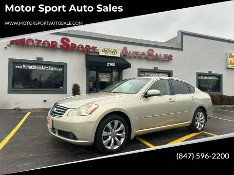2007 Infiniti M35 for sale at Motor Sport Auto Sales in Waukegan IL