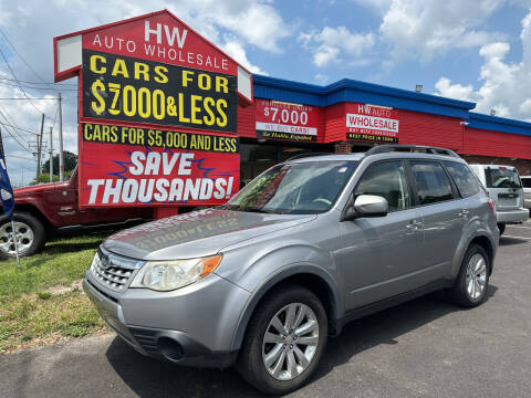 2011 Subaru Forester for sale at HW Auto Wholesale in Norfolk VA