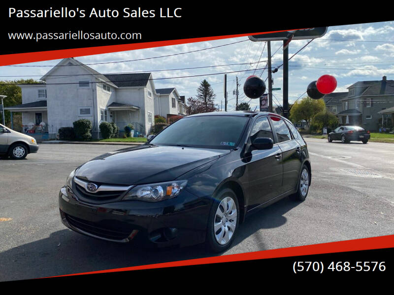 2010 Subaru Impreza for sale at Passariello's Auto Sales LLC in Old Forge PA