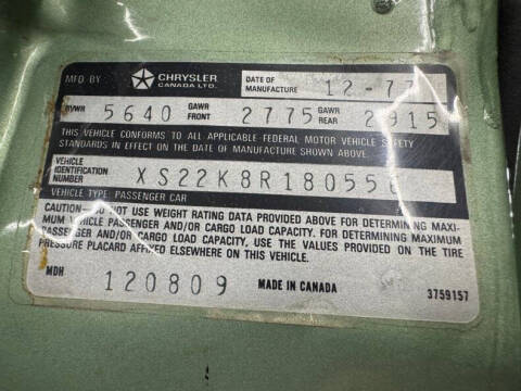 1978 Dodge Magnum