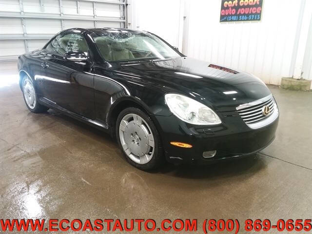 Black 2003 Lexus SC 430 Base Convertible 2dr Convertible 1