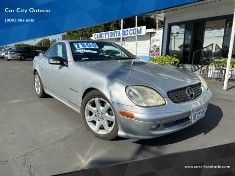 2001 Mercedes-Benz SLK for sale at Car City Ontario in Ontario CA