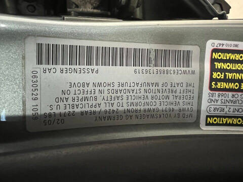 2005 Volkswagen Passat GLS TDI