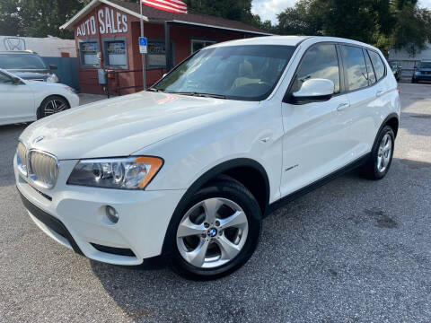 2012 BMW X3 for sale at CHECK AUTO, INC. in Tampa FL