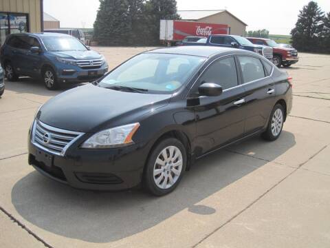 2013 Nissan Sentra for sale at IVERSON'S CAR SALES in Canton SD