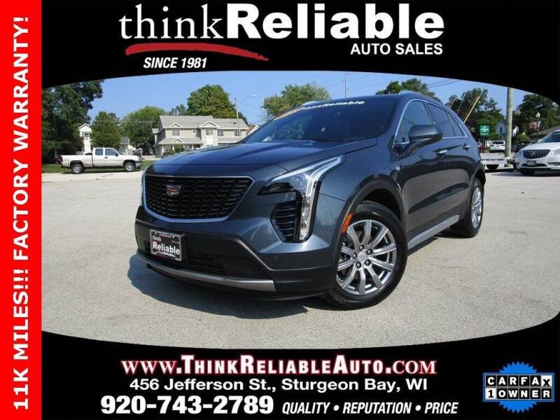 2020 Cadillac XT4 for sale at RELIABLE AUTOMOBILE SALES, INC in Sturgeon Bay WI