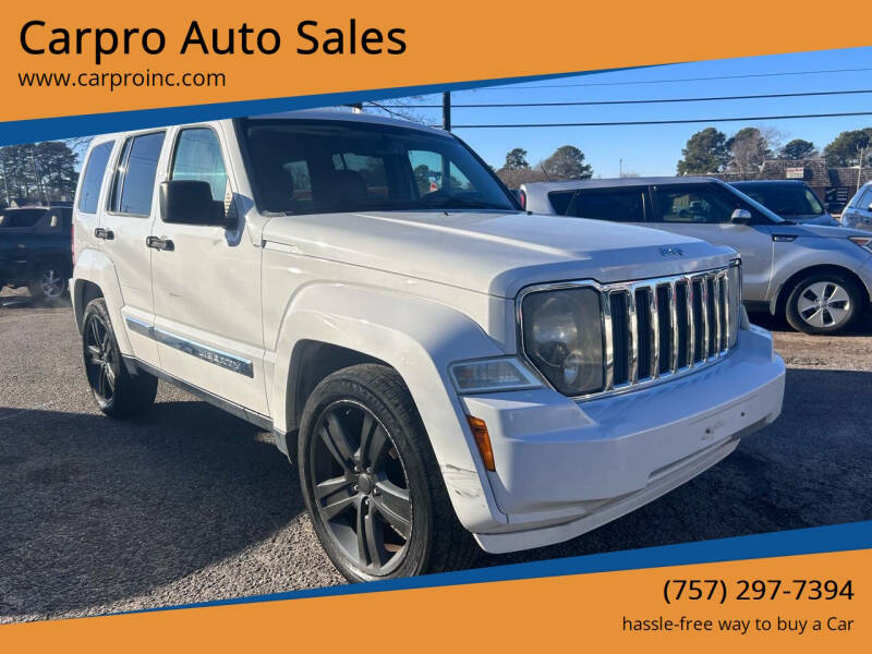 2012 Jeep Liberty for sale at Carpro Auto Sales in Chesapeake VA