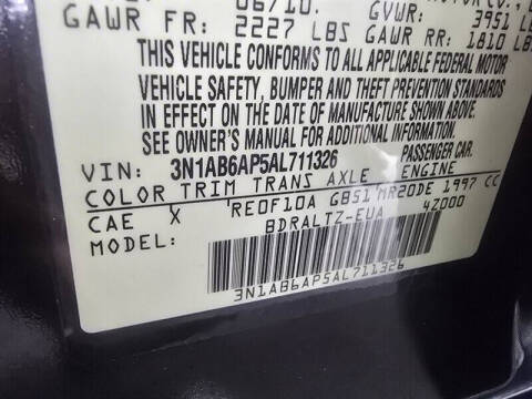 2010 Nissan Sentra 2.0 S