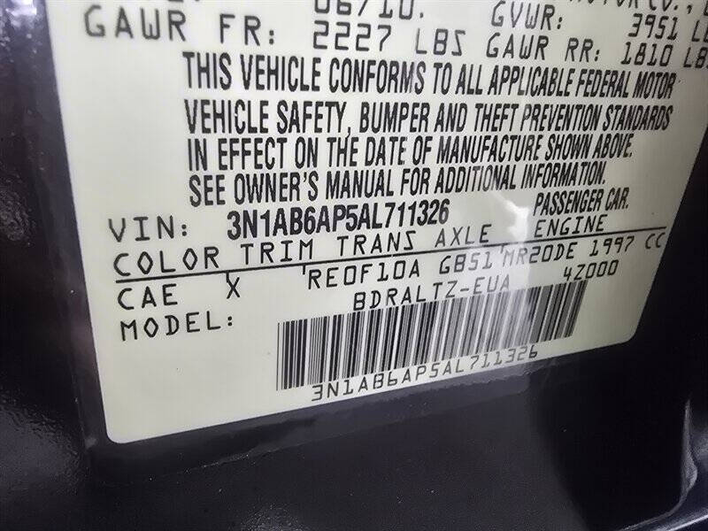 2010 Nissan Sentra 2.0 S