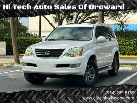 2004 Lexus GX 470 for sale at Hi Tech Auto Sales Of Broward in Hollywood FL