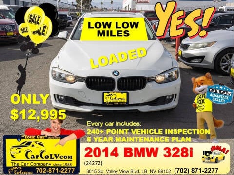 2014 BMW 3 Series for sale at The Car Company in Las Vegas NV