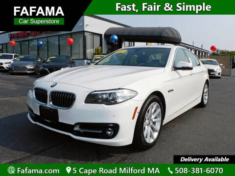 2015 BMW 5 Series for sale at FAFAMA AUTO SALES Inc in Milford MA