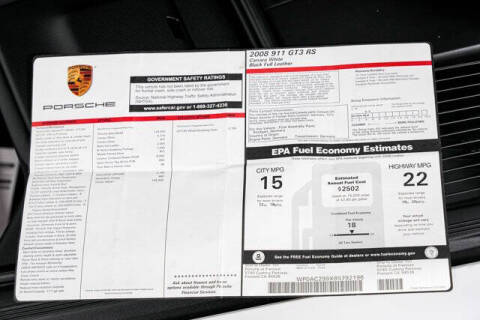 2008 Porsche 911 GT3 RS