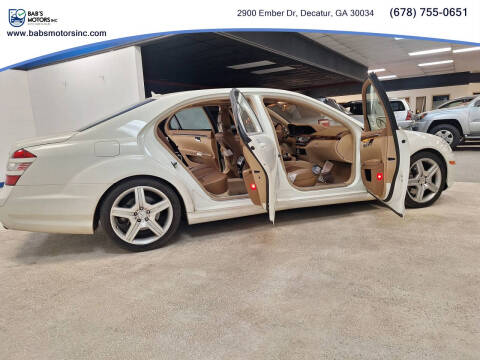 2008 Mercedes-Benz S-Class S 550 4MATIC