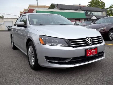 2014 Volkswagen Passat 1.8T S PZEV