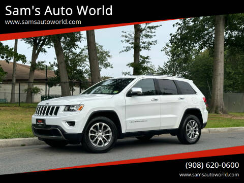 2014 Jeep Grand Cherokee for sale at Sam's Auto World in Roselle NJ