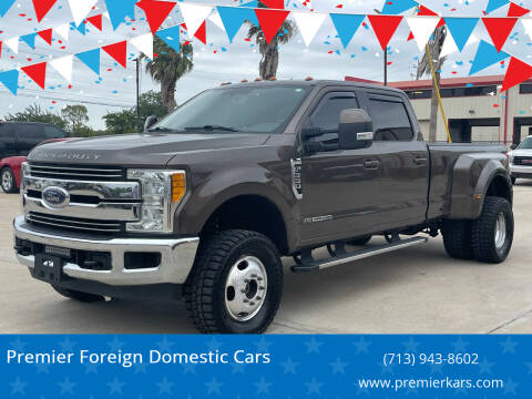 2017 Ford F-350 Super Duty for sale at Premier Foreign Domestic Cars in Houston TX