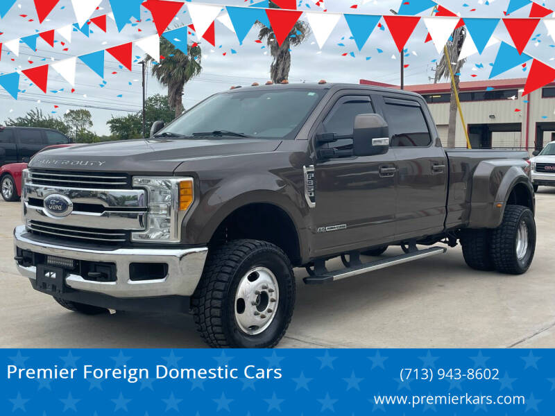 2017 Ford F-350 Super Duty for sale at Premier Foreign Domestic Cars in Houston TX