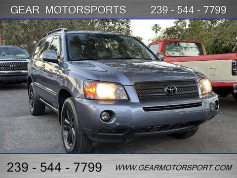 2006 Toyota Highlander Hybrid for sale at GEAR MOTORSPORTS in Estero FL