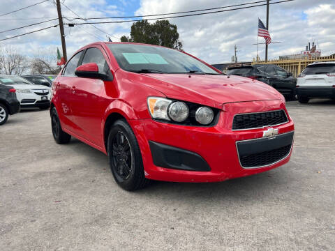 2016 Chevrolet Sonic for sale at Fiesta Auto Finance in Houston TX