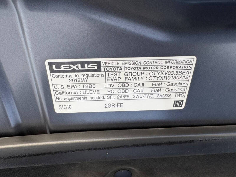 2012 Lexus ES 350