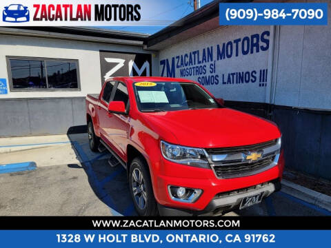 2018 Chevrolet Colorado for sale at Ontario Auto Square in Ontario CA