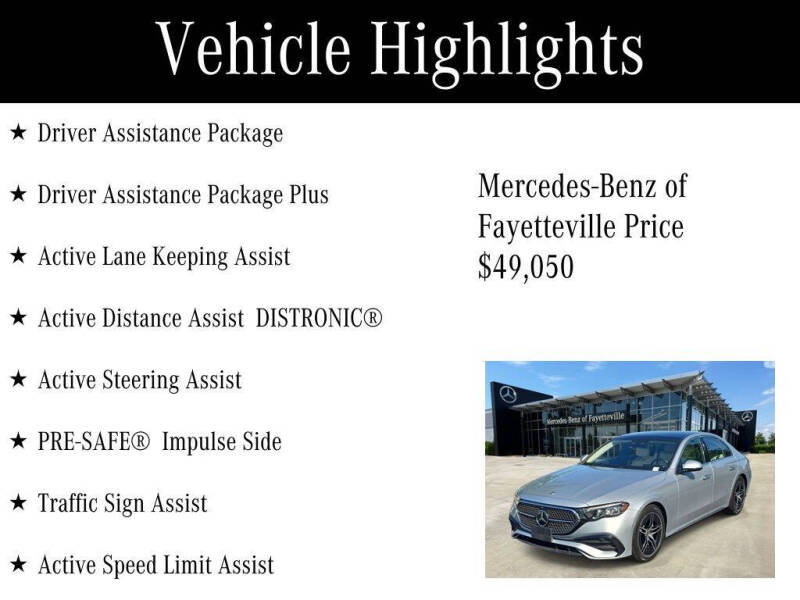 2025 Mercedes-Benz E-Class E 350