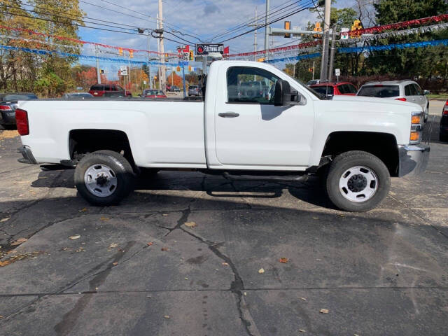 2015 Chevrolet Silverado 2500HD for sale at Chuckie Bizzarro's Fleetwing Auto in Erie, PA