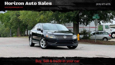 2014 Volkswagen Passat for sale at Horizon Auto Sales in Raleigh NC