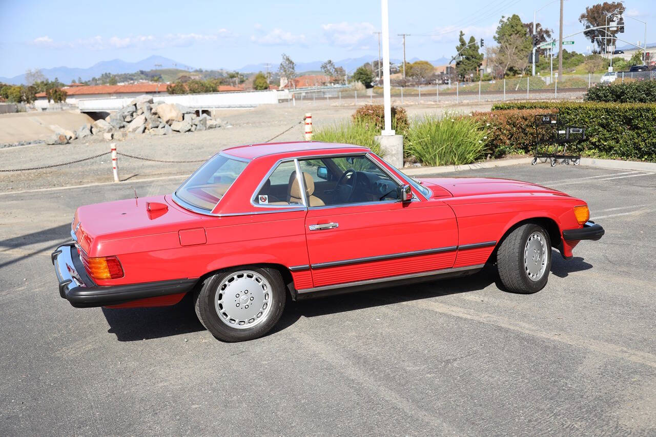 1987 Mercedes-Benz 560-Class for sale at DE AUTOS INC in San Juan Capistrano, CA